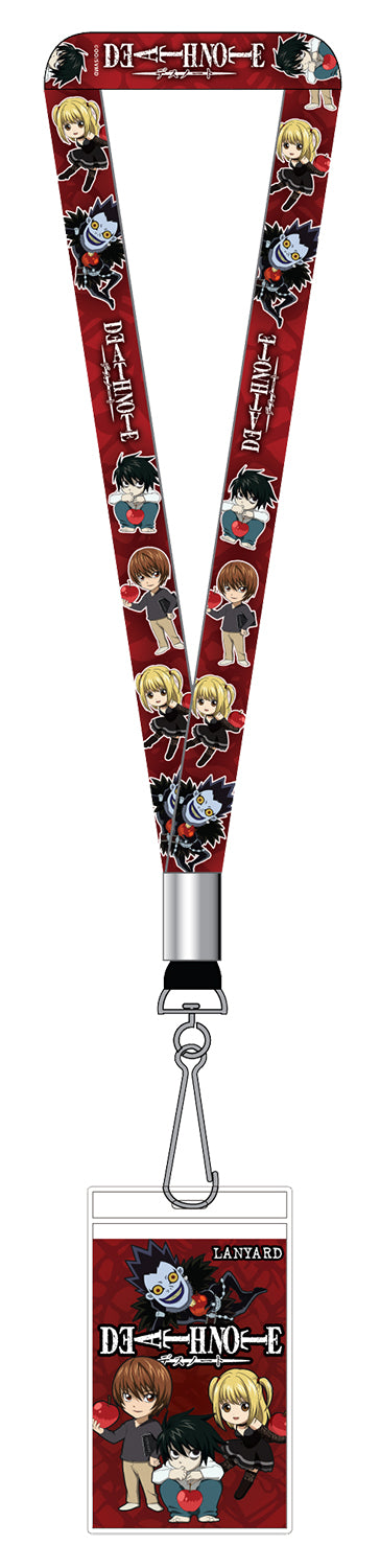 DEATH NOTE - MISA  AMANE, LIGHT YAGAMI, L LANYARD