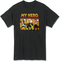 Thumbnail for MY HERO ACADEMIA S1 - THREE HERO MEN'S T-SHIRT