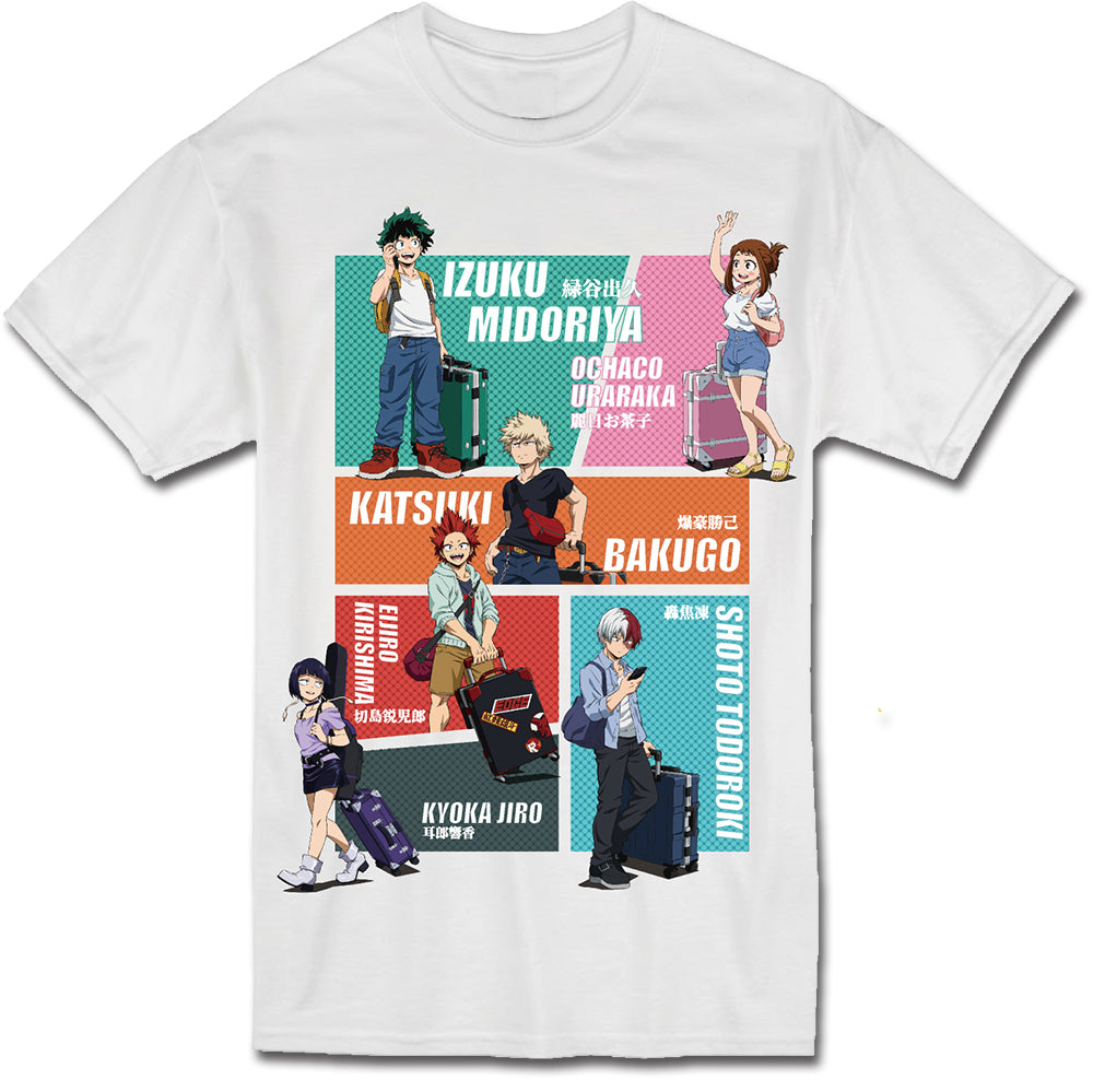 MY HERO ACADEMIA S5 - THEME #A WHITE MEN'S T-SHIRT