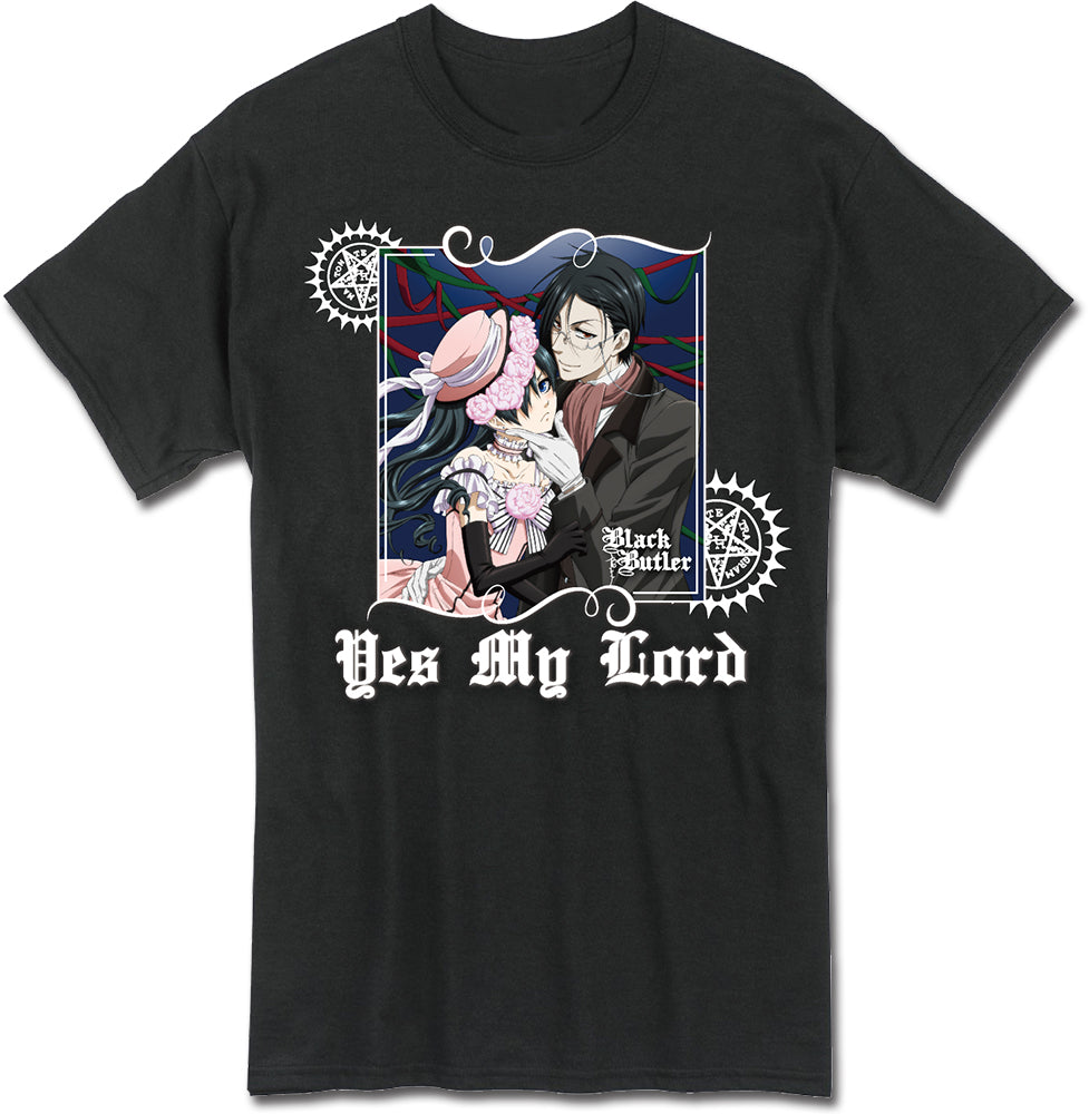BLACK BUTLER - SEBASTIAN & CIEL GROUP 01 MEN'S T-SHIRT