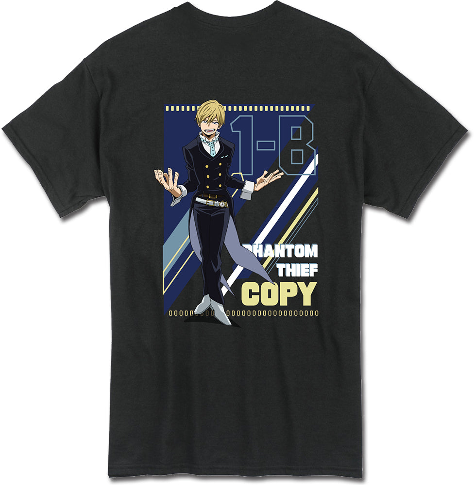 MY HERO ACADEMIA S5 - NEITO MONOMA HERO BLACK MEN'S T-SHIRT