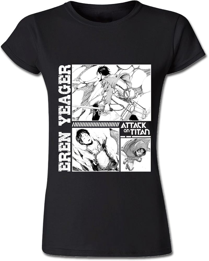 ATTACK ON TITAN MANGA - EREN JAEGER COMIC 02 JR'S T-SHIRT