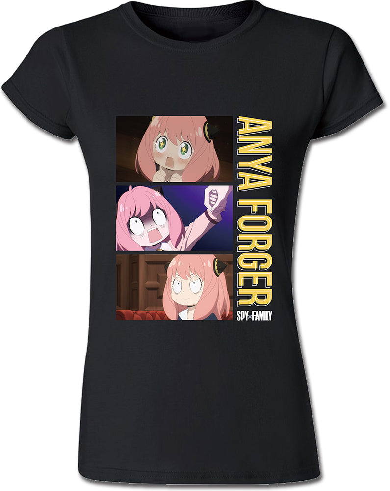 SPY X FAMILY - ANYA FORGER FACIAL EXPRESSIONS NAMES JRS. T-SHIRT