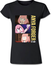 Thumbnail for SPY X FAMILY - ANYA FORGER FACIAL EXPRESSIONS NAMES JRS. T-SHIRT