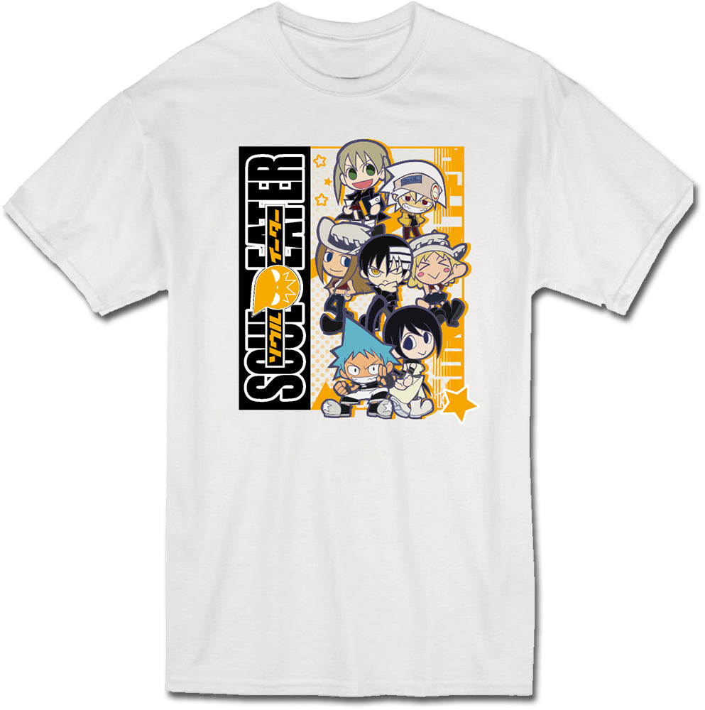 SOUL EATER - GROUP CHARACTER SD STAR MEN'S T-SHIRT