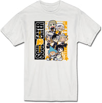 Thumbnail for SOUL EATER - GROUP CHARACTER SD STAR MEN'S T-SHIRT