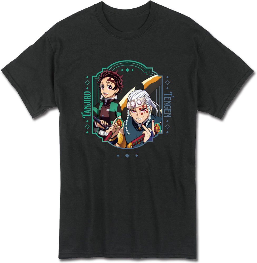 DEMON SLAYER TV2 - TENGEN & TANJIRO MEN'S T-SHIRT