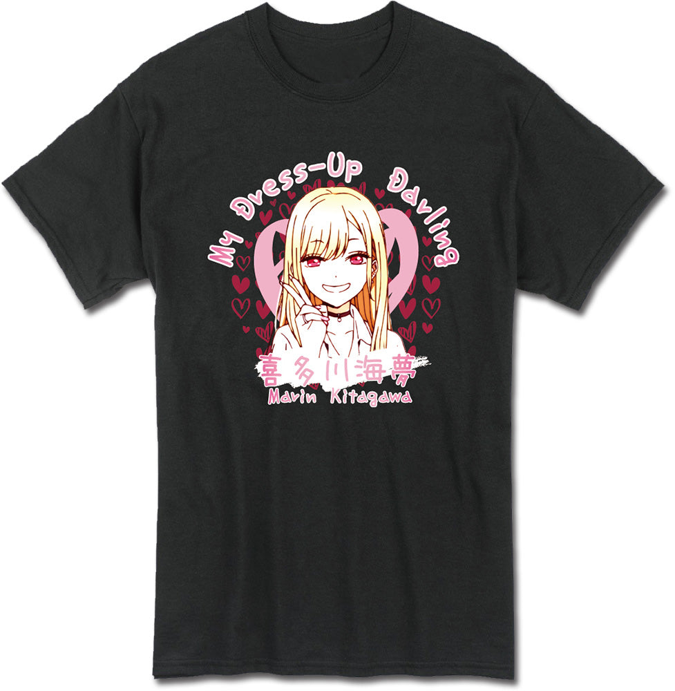 MY DRESS-UP DARLING - MARIN KITAGAWA FACE & LOVE MEN'S T-SHIRT