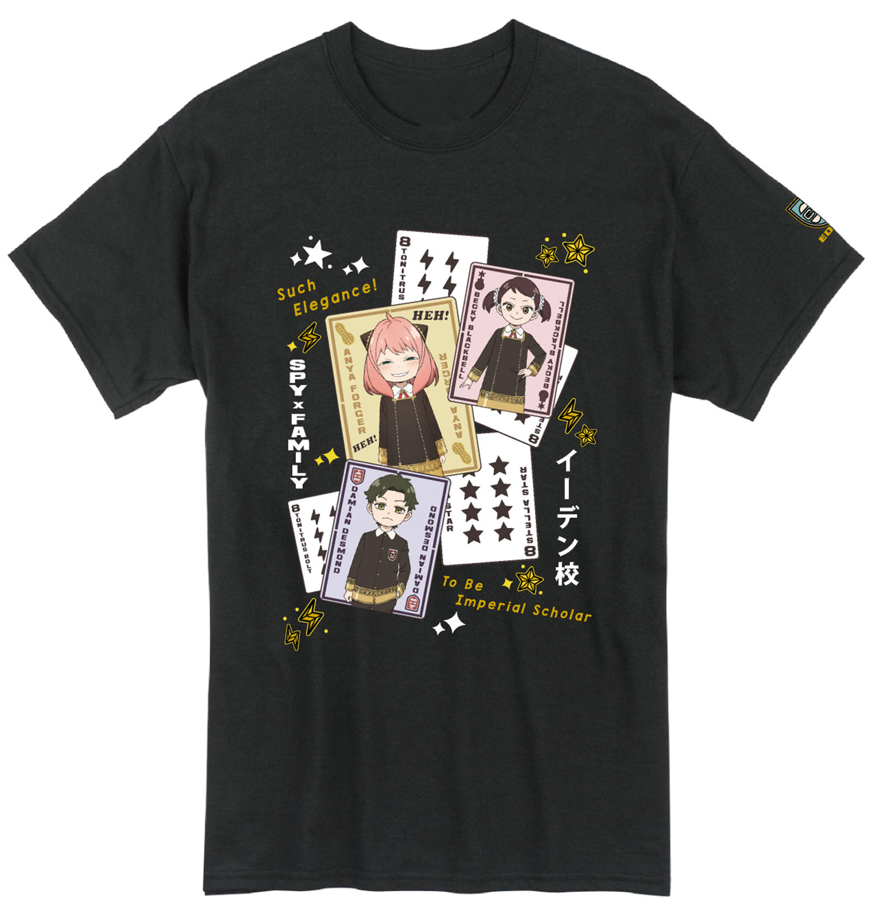 SPY X FAMILY - EDEN'S STUDENT CARDS MEN'S T-SHIRT