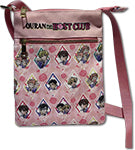 OURAN HIGH SCHOOL HOST CLUB - CHARACTER GROUP PATTERN #1 PASSPORT CROSSBODY BAG