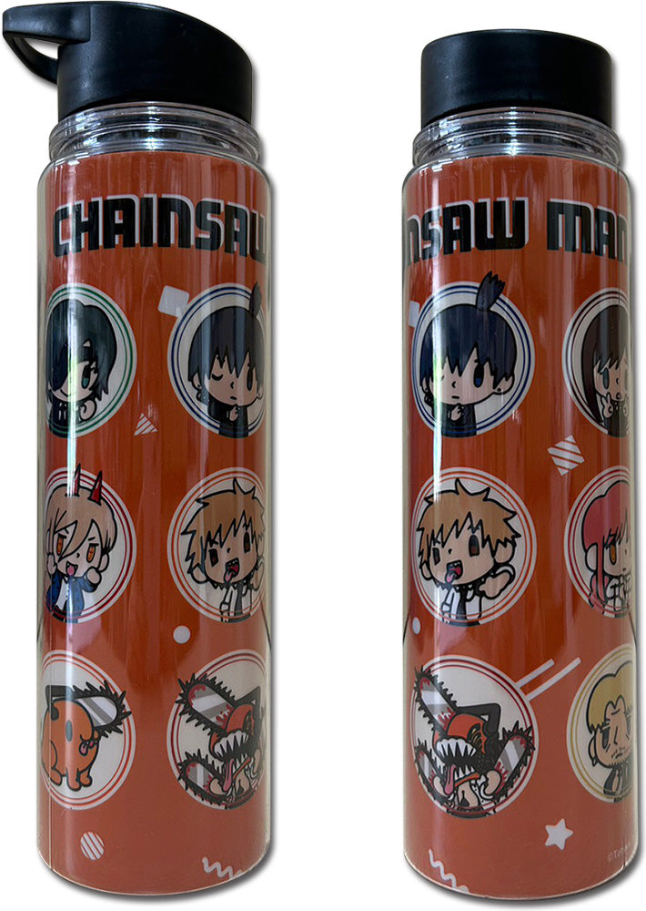 CHAINSAW MAN - SD GROUP IN THE CIRCLE DOUBLE WALL WATER BOTTLE
