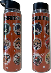 Thumbnail for CHAINSAW MAN - SD GROUP IN THE CIRCLE DOUBLE WALL WATER BOTTLE