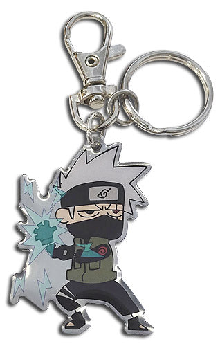 NARUTO SHIPPUDEN- KAKASHI METAL KEYCHAIN