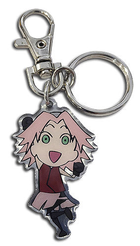 NARUTO SHIPPUDEN- SAKURA METAL KEYCHAIN