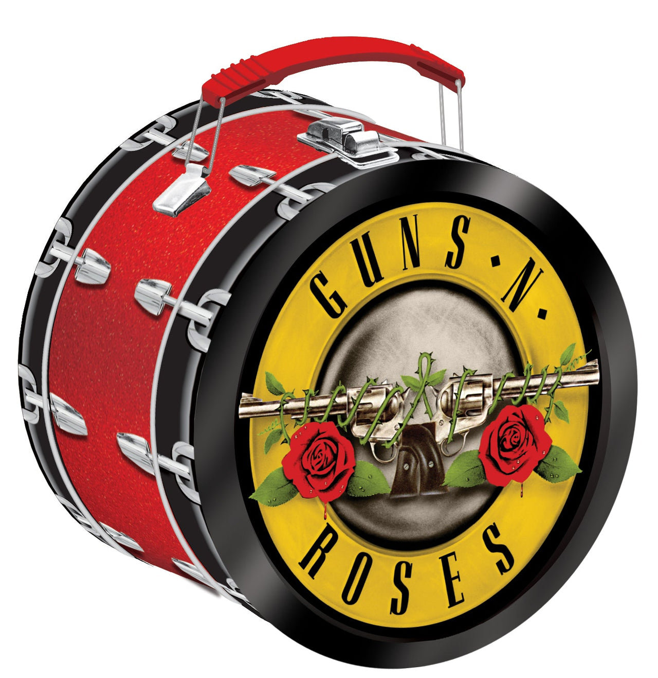 Guns N Roses - Drum Shaped Fun Box – 3 PC PPK