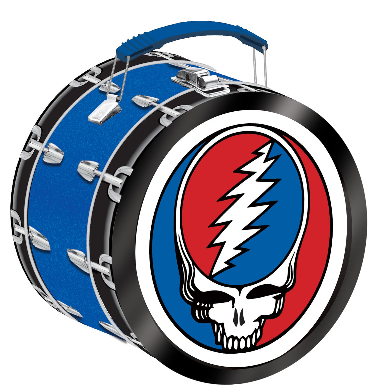 Grateful Dead - Drum Shaped Fun Box – 3 PC PPK
