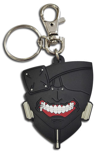 TOKYO GHOUL RE- KANEKI MASK PVC KEYCHAIN