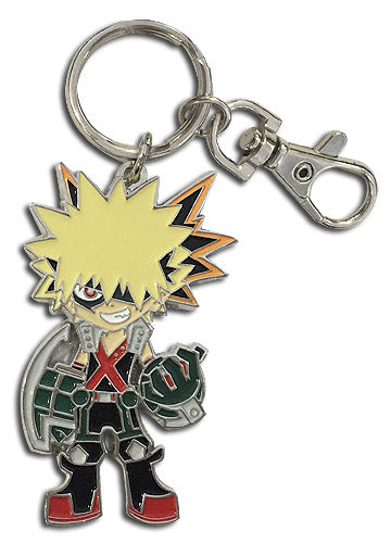 MY HERO ACADEMIA- SD BAKUGO ENAMEL METAL KEYCHAIN