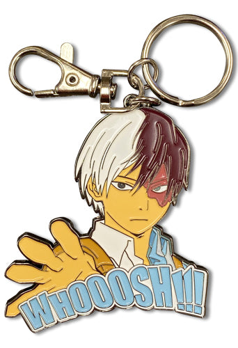 MY HERO ACADEMIA- TODOROKI METAL KEYCHAIN