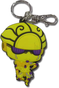 Thumbnail for JOJO'S S4 - SD GOLDEN WIND PVC KEYCHAIN