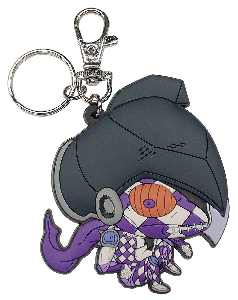 JOJO BIZARRE ADVENTURE GOLDEN WIND - SD PURPLE SMOKE PVC KEYCHAIN