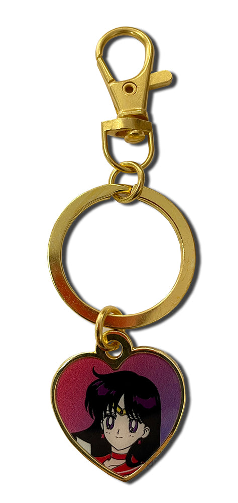 SAILOR MOON - SAILOR MARS HEART KEYCHAIN
