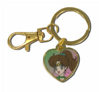 Thumbnail for SAILOR MOON - SAILOR JUPITER HEART KEYCHAIN