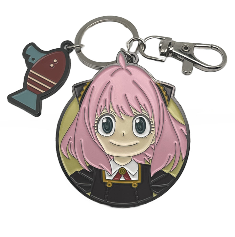 SPY X FAMILY - ANYA FORGER ENAMEL KEYCHAIN