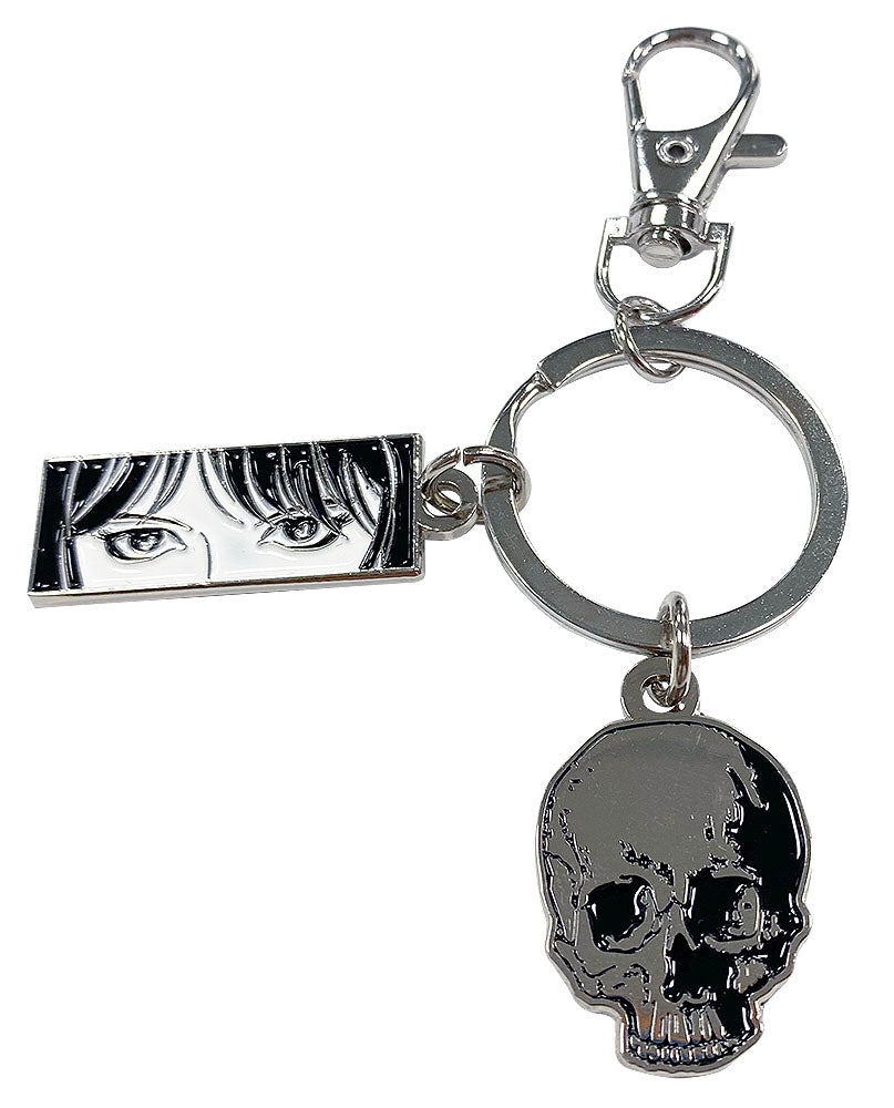 WEDNESDAY - WEDNESDAY EYES AND SKULL KEYCHAIN