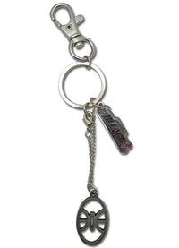 Thumbnail for BLEACH - RUKIA SYMBOL METAL KEYCHAIN  (DISC)
