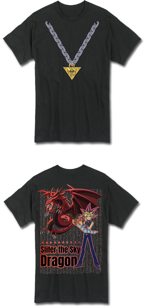 YU-GI-OH! - YU-GI-OH SKY DRAGON TWO SIDES T-SHIRT
