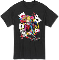 Thumbnail for KAKEGURUI TWIN - KEY ART CHARACTER PLAYING CARDS BACKGROUND BOYFRIEND T-SHIRT