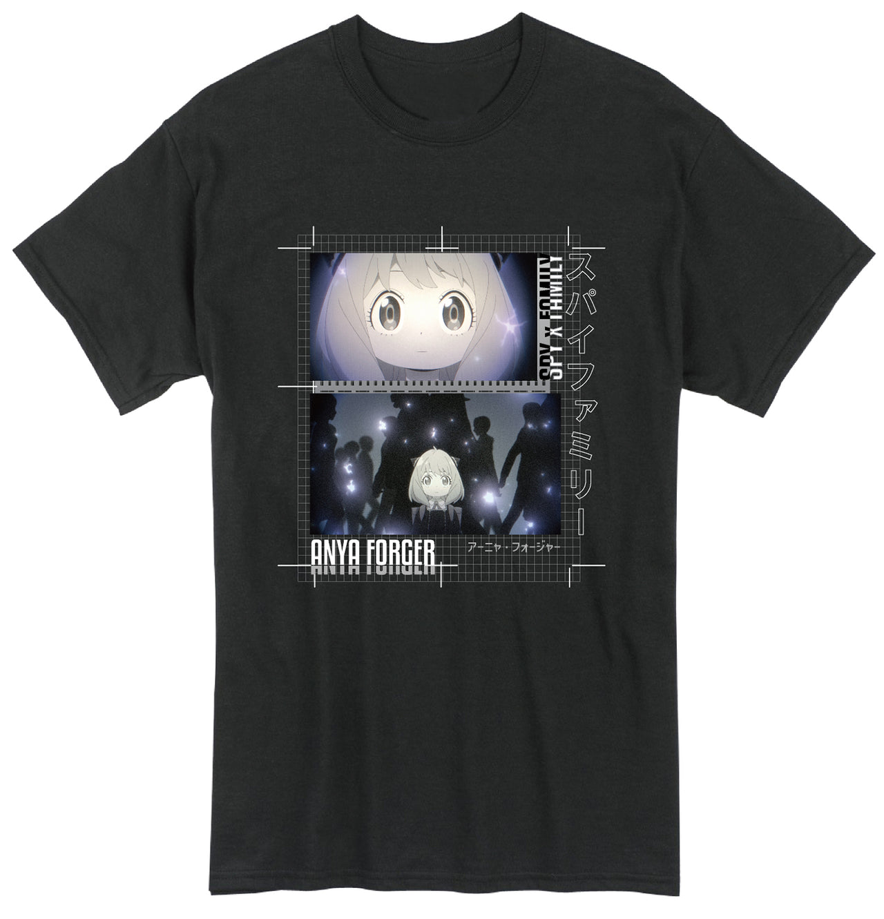SPY X FAMILY - ENDING SCREENSHOT ANYA GRAY STYLE MEN'S T-SHIRT