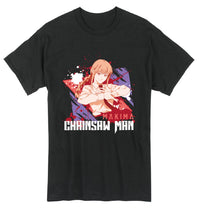 Thumbnail for CHAINSAW MAN - MAKIMA  ART MEN'S T-SHIRT