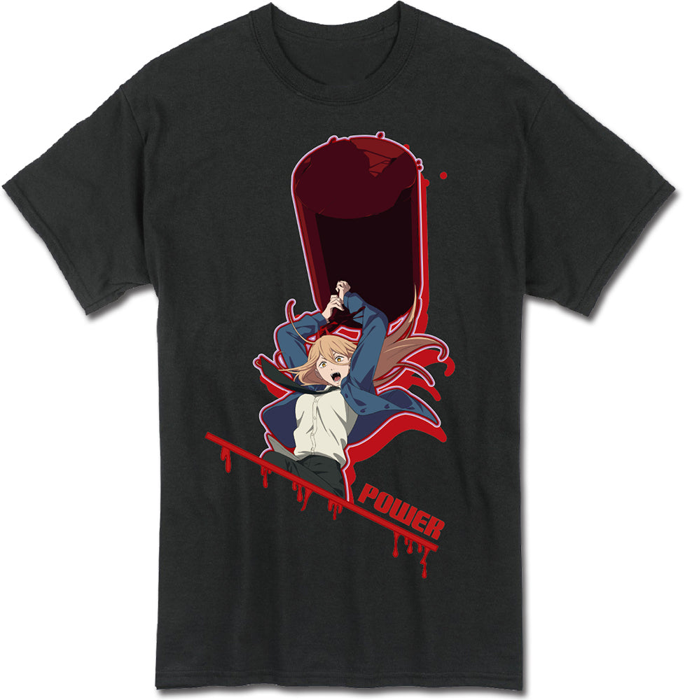 CHAINSAW MAN - POWER QUOTES COLOR MEN'S T-SHIRT
