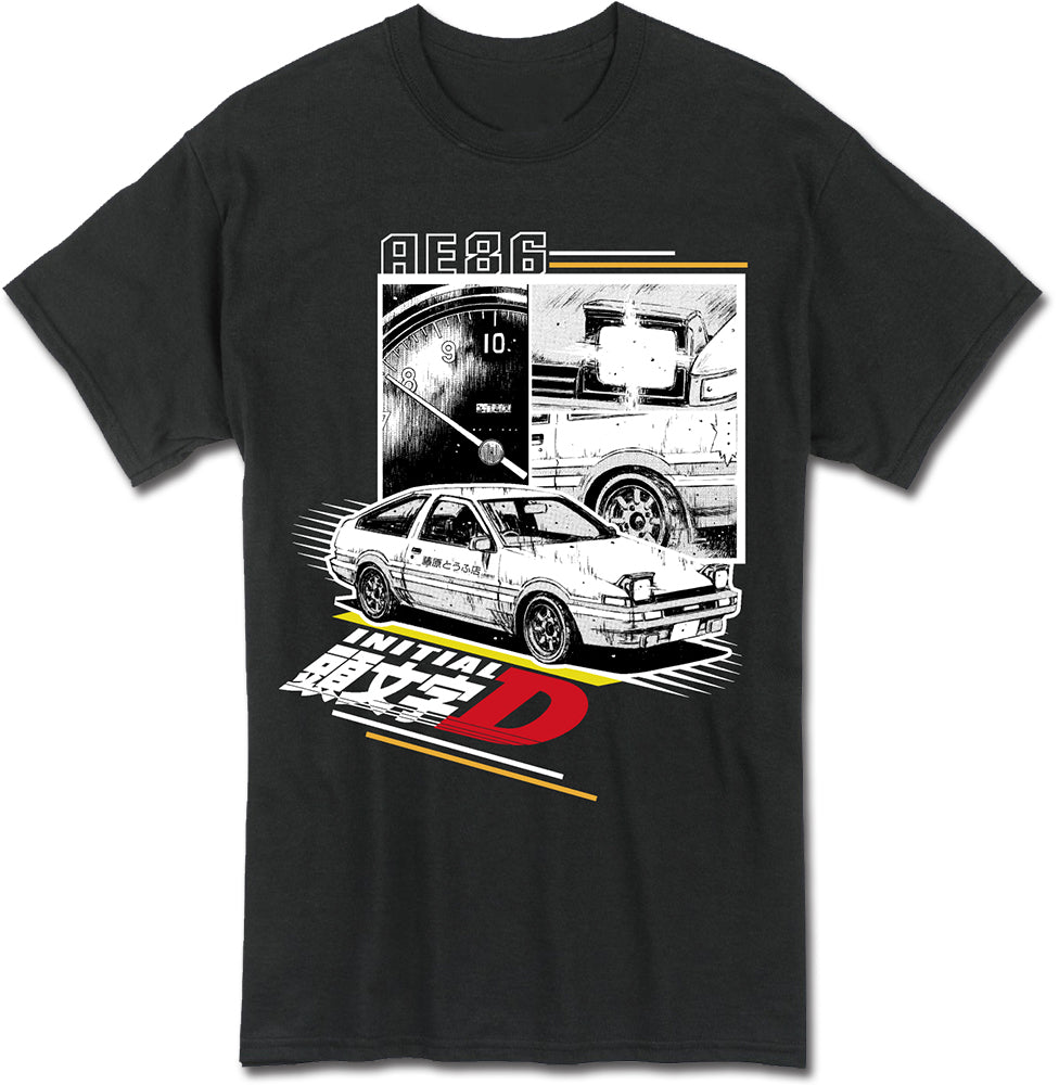INITIAL D (COMIC) - AE86 MEN'S T-SHIRT