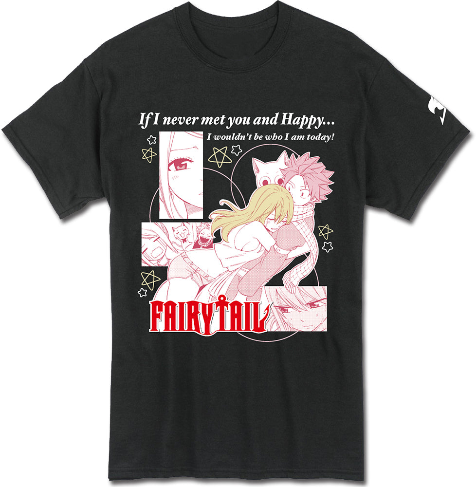 FAIRY TAIL (COMIC) - NATSU & LUCY MEN'S T-SHIRT