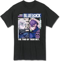 Thumbnail for BLUE LOCK (COMIC) - NAGI & REO MEN'S T-SHIRT