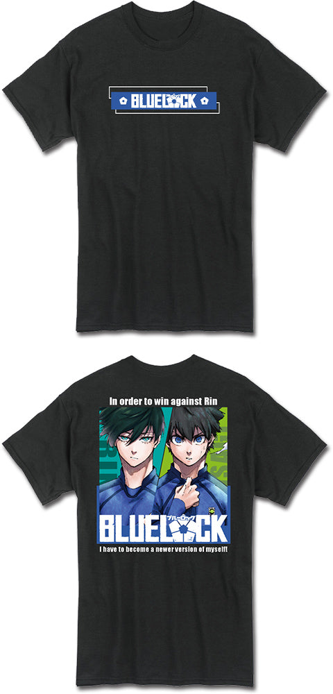 BLUE LOCK (COMIC) - RIN & ISAGI MEN'S T-SHIRT