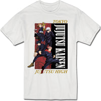 Thumbnail for JUJUTSU KAISEN - GROUP READY TO FIGHT STANCE ART MEN'S T-SHIRT
