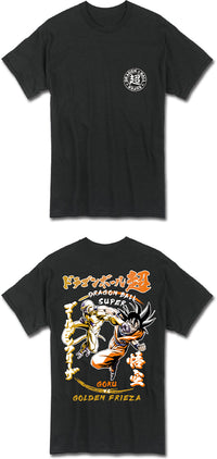 Thumbnail for DRAGON BALL SUPER - GOKU VS GOLDEN FRIEZA BLACK MEN'S T-SHIRT