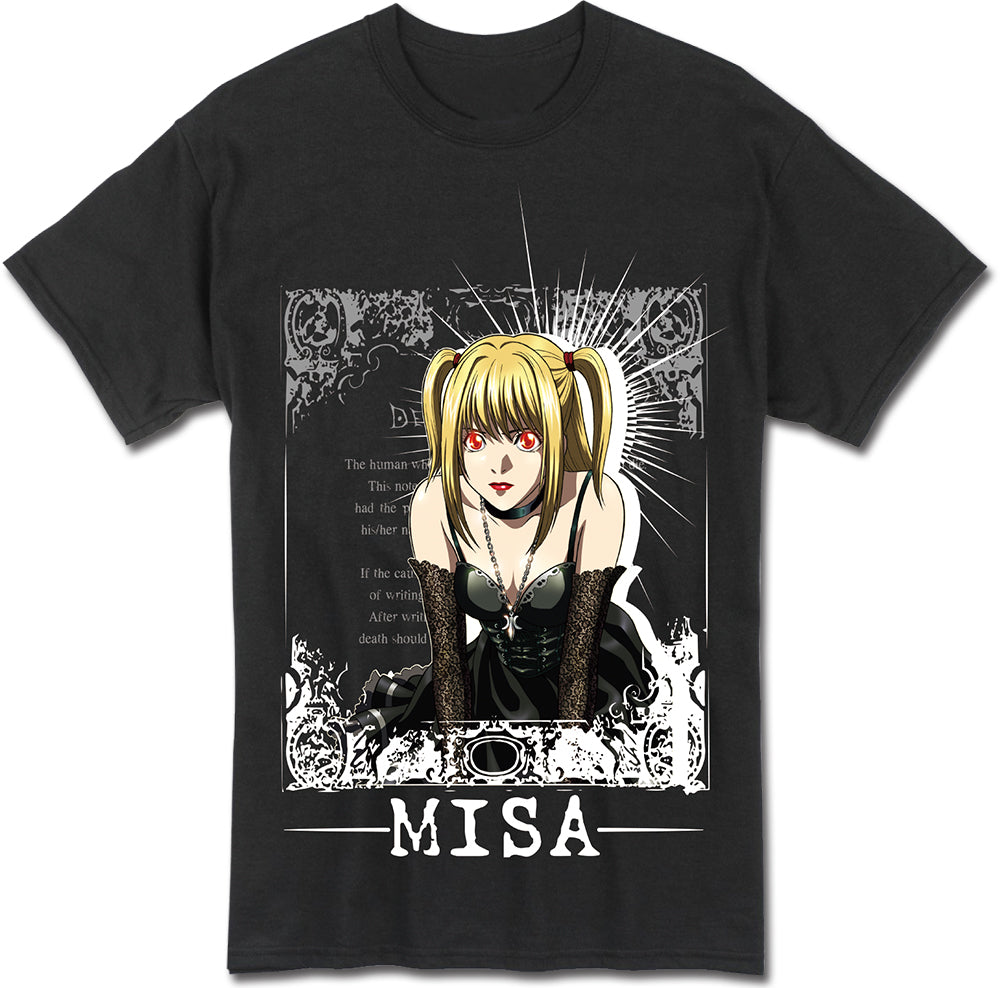 DEATH NOTE - MISA WITH FRONT WHITE STYLE MEN'S T-SHIRT