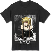 Thumbnail for DEATH NOTE - MISA WITH FRONT WHITE STYLE MEN'S T-SHIRT