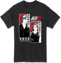 Thumbnail for INITIAL D (COMIC) - TAKAHASHI BROTHERS COMIC ART MEN'S T-SHIRT