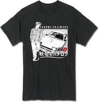 Thumbnail for INITIAL D (COMIC) - TAKUMI COMIC ART MEN'S T-SHIRT