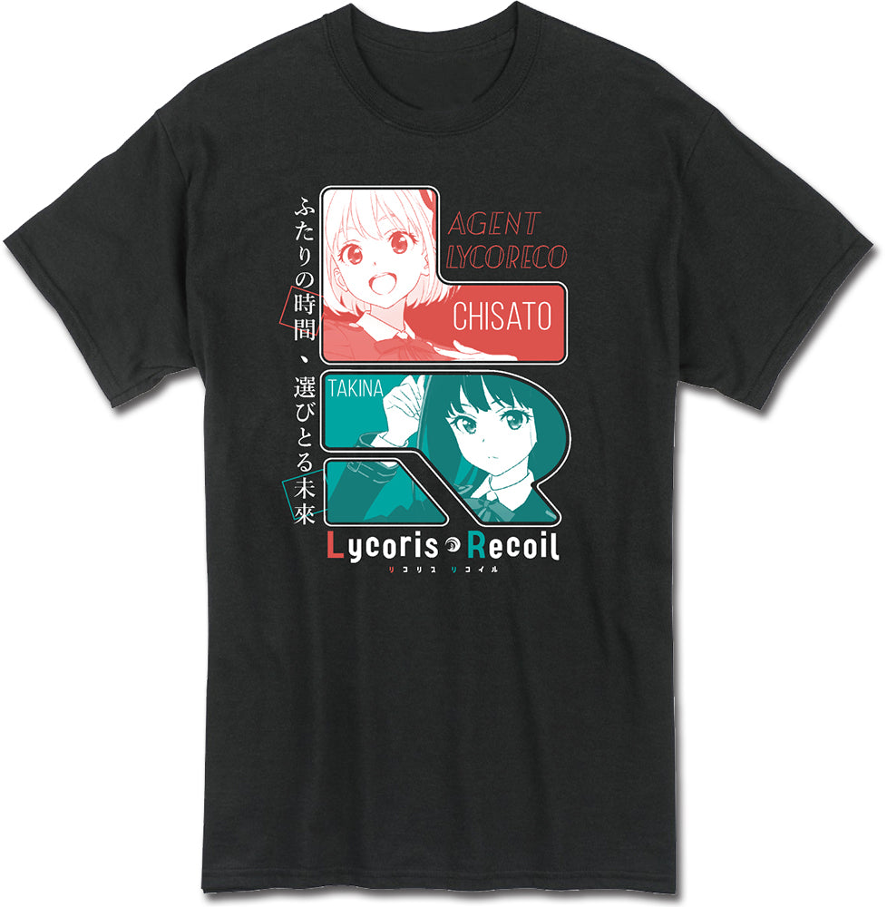 LYCORIS RECOIL - FRIENDSHIP OF CHISATO & TAKINA MEN'S T-SHIRT