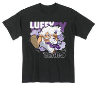 Thumbnail for ONE PIECE - LUFFY GEAR 5 SD ART WITH CLOUD BLACK MEN'S T-SHIRT
