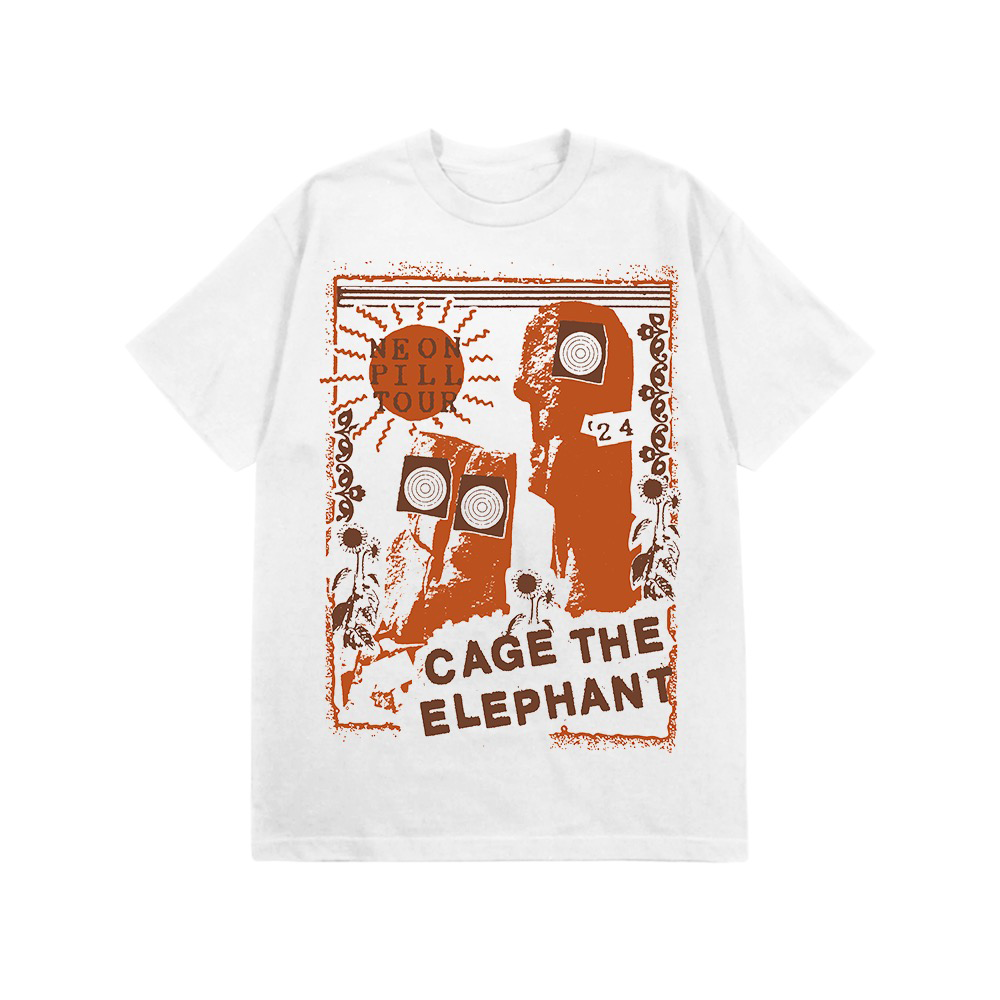 Cage the Elephant Neon Pill T-Shirt 2