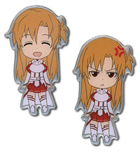 Thumbnail for SWORD ART ONLINE HAPPY/ANGRY ASUNA PIN SET  (DISC)