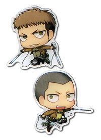 Thumbnail for ATTACK ON TITAN - PINSART SD JEAN & CONNY METAL PINS
